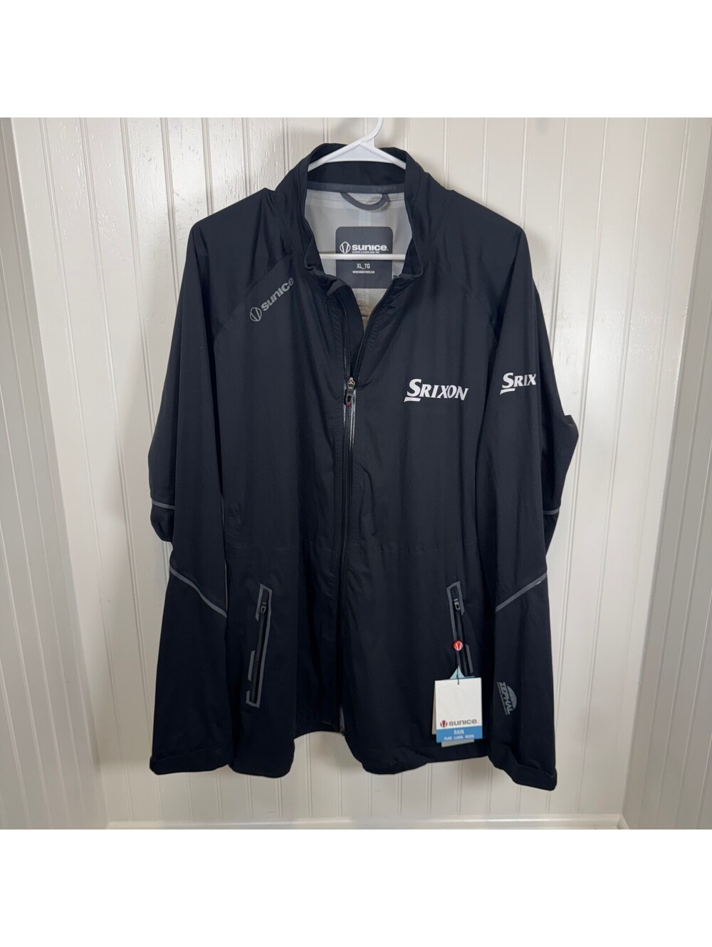 Srixon Sunice Jay Zephal Elite Golf Rain Jacket Men XL Waterproof NWT Tour Issue